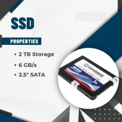 Consistent 2TB SSD CTSSD002S6 Internal SATA-III 2.5 Inch Solid State Drive Consistent 2TB SSD CTSSD002S6 Internal SATA-III 2.5 Inch Solid State Drive