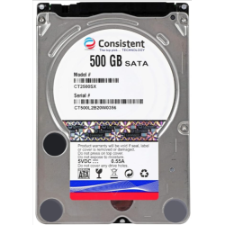 Consistent 500GB Laptop HDD Internal SATA Hard Disk Drive Consistent 500GB Laptop HDD Internal SATA Hard Disk Drive