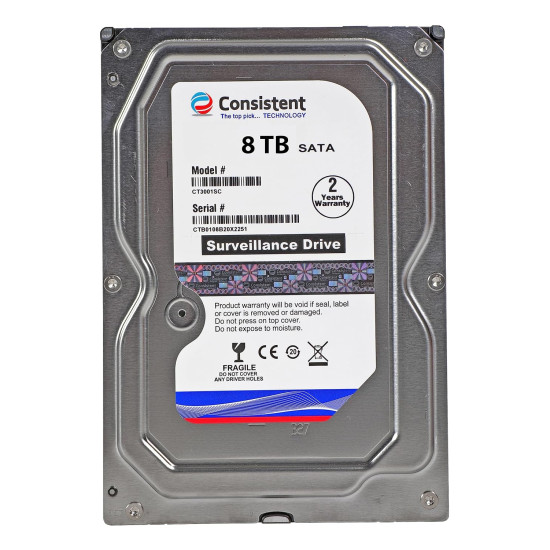 Consistent 8 TB Desktop HDD Drive Internal Hard Disk