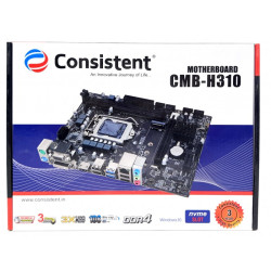Consistent CMB-H310 NVME Intel Chipset LGA 1151 Socket 8th/9th Gen Processor Desktop Computer Motherboard