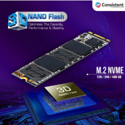 Consistent 256 GB M2 NVME Internal Solid State Drive NVME SSD