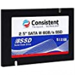 Consistent 512GB SATA-III 2.5 Inch Laptop Internal Solid State Drive SSD