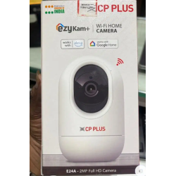 CP PLUS ezyKam+ E-24A FULL HD Wi-Fi PT Camera with 360 Degree and Google and Alexa Supported Security Camera