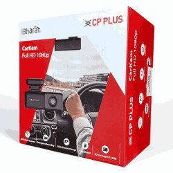 CP Plus Car Dashcam CP-AD-H2B-PW CarKam Built-In GPS Dash Camera