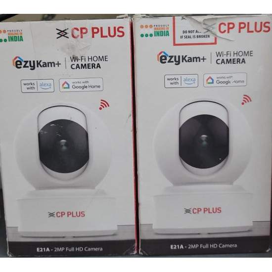CP Plus E21A Ezykam 360 Degree 2MP Full HD WiFi Camera CP Plus E21A Ezykam 360 Degree 2MP Full HD WiFi Camera