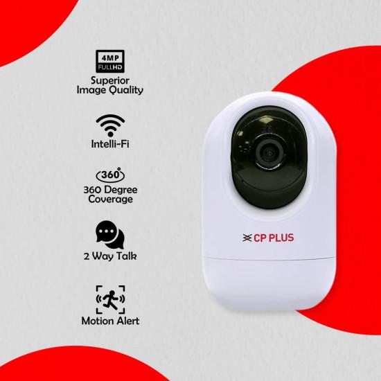CP PLUS CP-E44A 4MP 2K HD Smart Wi-Fi CCTV Home Security Camera CP PLUS CP-E44A 4MP 2K HD Smart Wi-Fi CCTV Home Security Camera