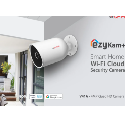 CP Plus Cp-V41A 2k WiFi 4mp Quad HD Outdoor with Motion Detection Alerts Security Camera