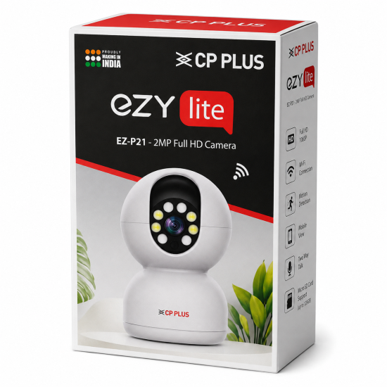 CP PLUS ezyLite EZ-P21 2MP Full HD WiFi Smart Security Camera