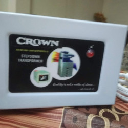 Crown Voltage Converter 220V to 110V 1000 Watt Step Down Transformer Crown Voltage Converter 220V to 110V 1000 Watt Step Down Transformer