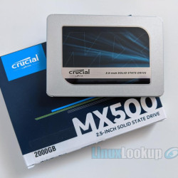 Crucial MX500 2TB SATA 3D NAND 2.5-inch Solid State Drive Internal SSD