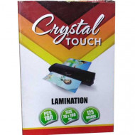 Crystal Touch 125 Micron PVC Film ID size (70mm * 100mm) 100 PCs Pack Lamination Pouch