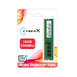 CyberX 16GB DDR4 PC Memory Module 3200Mhz Desktop Ram