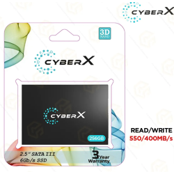 CYBERX 256GB 2.5 Inch Solid State Drive SSD