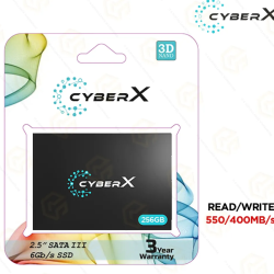 CYBERX 256GB 2.5 Inch Solid State Drive SSD