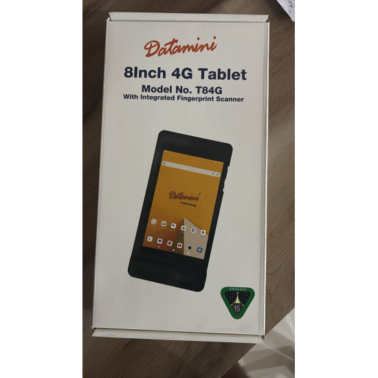 Datamini T84G 8 Inch Android 4G Face & Finger Aadhar Based Biometric Tablet Datamini T84G 8 Inch Android 4G Face & Finger Aadhar Based Biometric Tablet