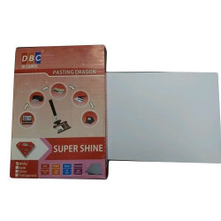DBC Pasting Dragon Inkjet Plastic Super Shine White ID Card PVC Gumming Sheet