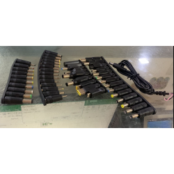 Multi DC Power Plugs 5.5 * 2.1mm Jack to 47 Connector Converter Universal Plug Adapter