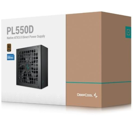 DeepCool PL550D SMPS unit 550 W 20+4 ATX Power Supply DeepCool PL550D SMPS unit 550 W 20+4 ATX Power Supply