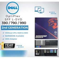 Dell 390|790|990 OptiPlex SSF 2nd Gen BareBone Refurbished|Used|Old Machine Business Mini Desktop