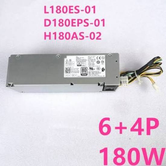 SMPS Dell L180ES-01 L180AS-00 D180EPS-01 H180AS-02 HU180ES-01 AC180AS-01 L180AS-01 H180ES-00 D180ES-01 WWM46 82DRM DP3DV OptiPlex 3050 5050 7050 6+4 Pin 180W Power Supply
