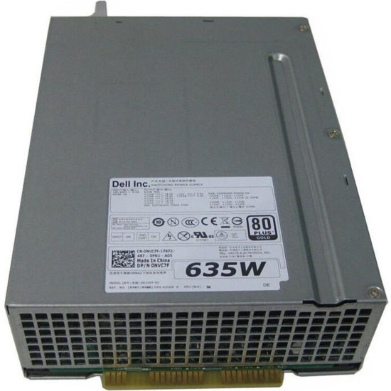 SMPS Dell 635W NVC7F 1K45H 01K45H Precision T5600 T3600 Delta D635EF-00 DPS-635AB PSU Power Supply