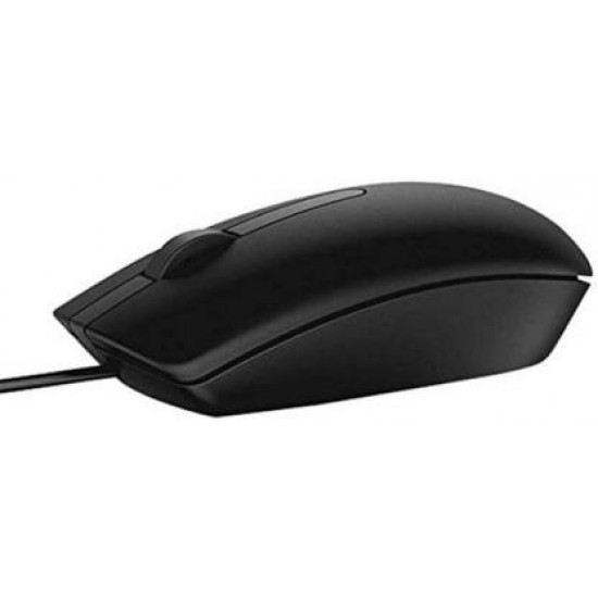 Dell MS116 USB Wire Black Optical Mouse