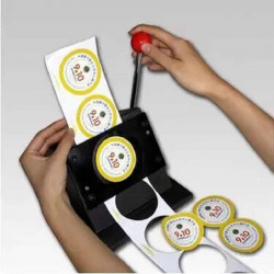 Circle Round Button Badges Metal PVC ID Photo Card Paper Badge Die Cutter Circle Round Button Badges Metal PVC ID Photo Card Paper Badge Die Cutter