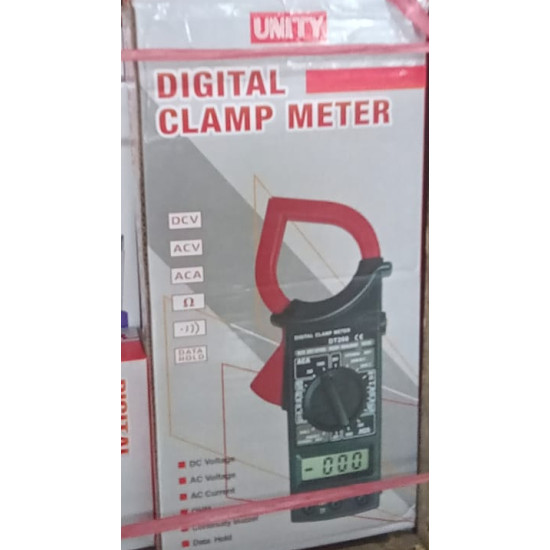 Digital Clamp Meter Unity DT266 for AC/DC current voltage measurement Digital Multimeter