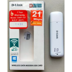 D-Link DWP-157 3G Dongle Data Card Universal Internet Modem
