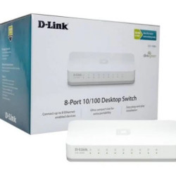 D-Link 8 Port 10/100 Unmanaged Desktop Switch