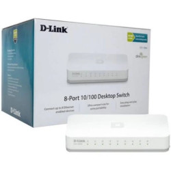 D-Link 8 Port 10/100 Unmanaged Desktop Switch