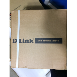 D-Link Cat 6 Networking Cable 305 Original Miters Box UTP Grey Outdoor LAN Cable