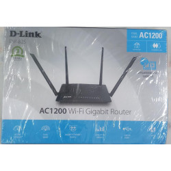 D-Link DIR-825 AC1200 Dual Band, 1200 Mbps Wi-Fi Speed, 5 Gigabit Port, 4 External Antenna, Router | Access Point |Repeater Mode Gigabit Wireless Router