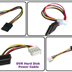 DVR HDD 4pin Mini Power Adapter Power Cable DVR HDD 4pin Mini Power Adapter Power Cable