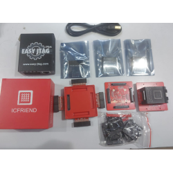 Z3X Easy JTAG Plus Box Black Edition With ICFriend eMMC 13 In 1 BGA Socket ISP Adaptor Mobile Repair Box