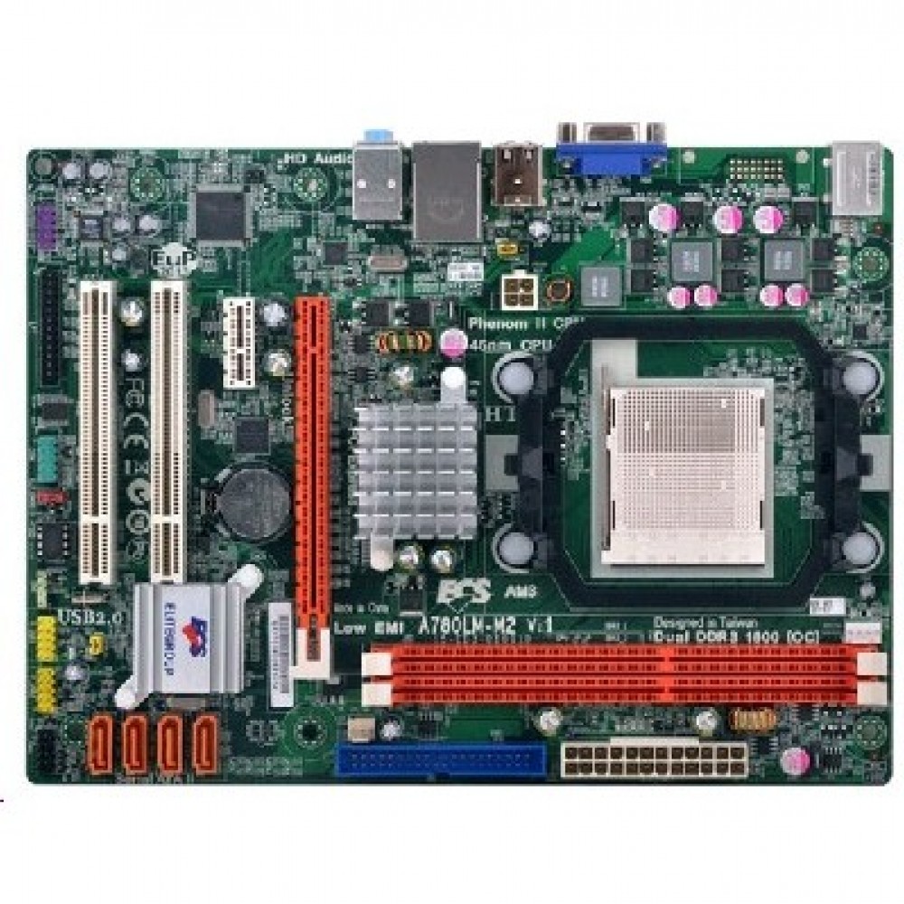 Ecs A780lmm2 Am2 Amd MotherboardEliteGroup Motherboards AM3