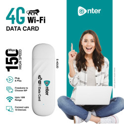Enter USB Modem Tri Band 150Mbps 4G LTE Stick Data Card 2G/3G/4G All Sim Support Internet Dongle