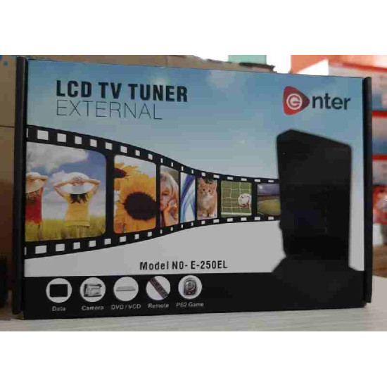 ENTER EXTERNAL LCD/LED TV TUNER BOX/CARD
