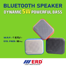 ERD BTS-11 BT Dynamic 5W Powerful Bass AUX Bluetooth Speaker