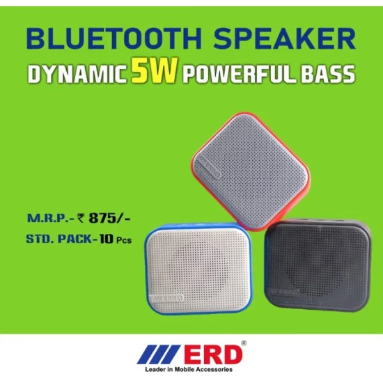 Portable Bluetooth Speaker Price ERD Bluetooth Speaker - Main Image