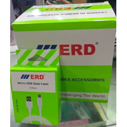ERD Micro USB V8 Mobile Charging 1 Meter Safe and Fast Data Cable