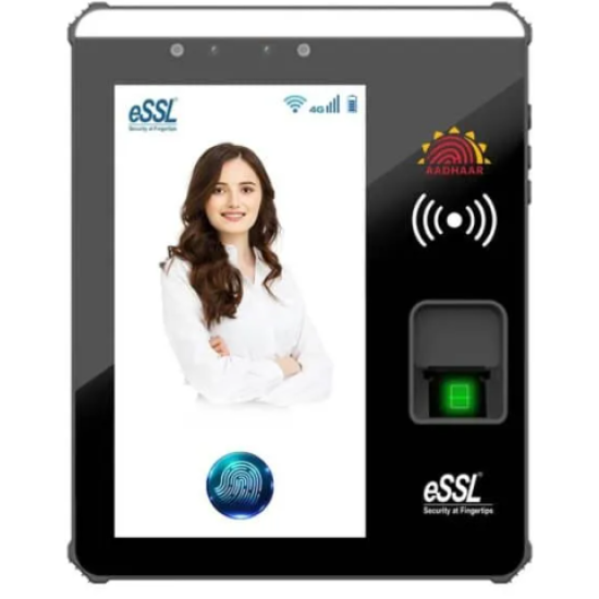 eSSL Emerald Face + Finger Aadhaar Biometric Attendance Machine