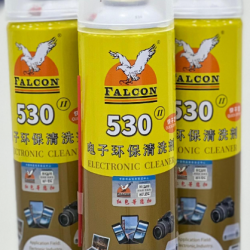 FALCON 530 Electronic Products Environmental Electrical Flux LCD PCB Cleaning Solvent Cleaning Spray