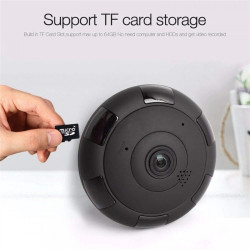 V380 Pro 960P Wireless Indoor Panoramic Camera 360 Degree Fisheye Lens Two Ways Audio Smart Home MINI WIFI Camera