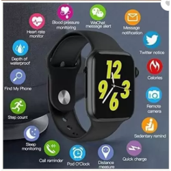 FitPro T500 Smartwatch with Bluetooth Calling, Heart Rate Monitor, Fitness Tracker Strap Smart Watch