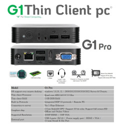 G1 Pro Thin Client VIRTUAL PC Desktop Mini Computer