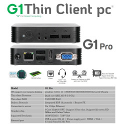 G1 Pro Thin Client VIRTUAL PC Desktop Mini Computer