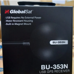GLOBALSAT BU-353N AADHAR USB GNSS RECEIVER UIDAI BASED WIRED GPS DEVICE