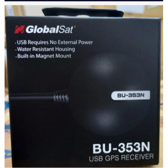 GLOBALSAT BU-353N AADHAR USB GNSS RECEIVER UIDAI BASED WIRED GPS DEVICE