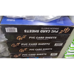 Gi2 PVC Card Plastic Non Lamination 760 Micron A4 Size 50 PCs Inkjet Digital School ID Card Dragon Sheet